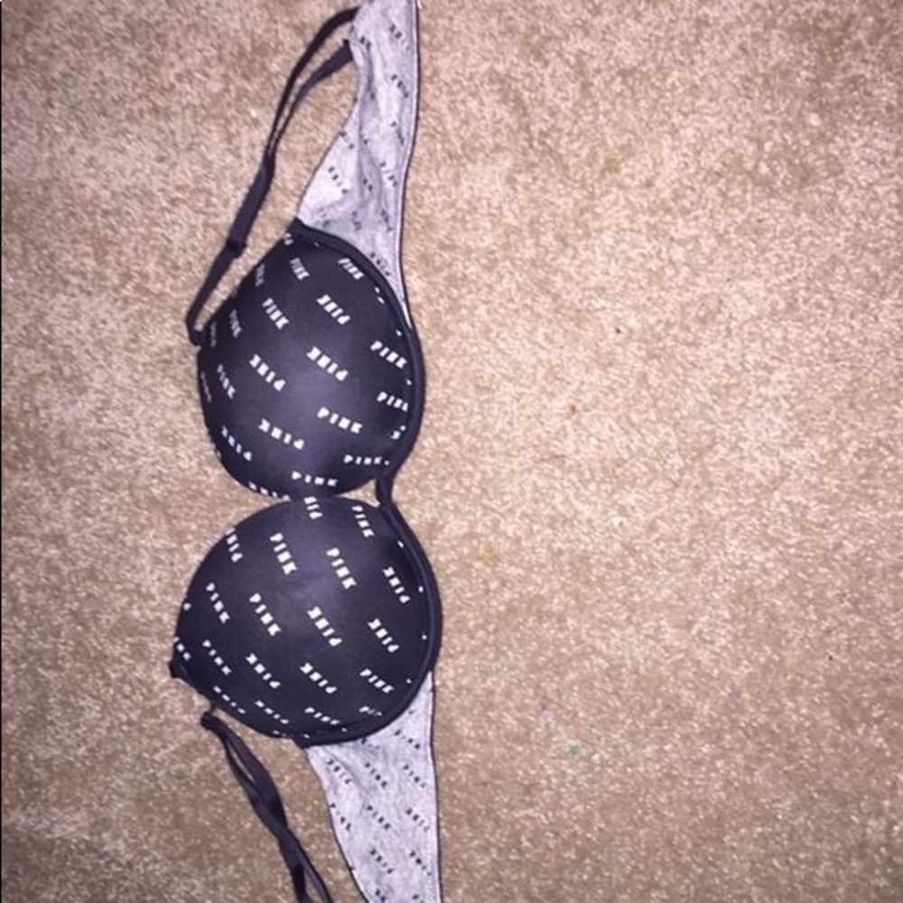 Pink bra